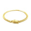 Pulsera Sólida Clásica Miami Cuban de Oro Amarillo de 10k
