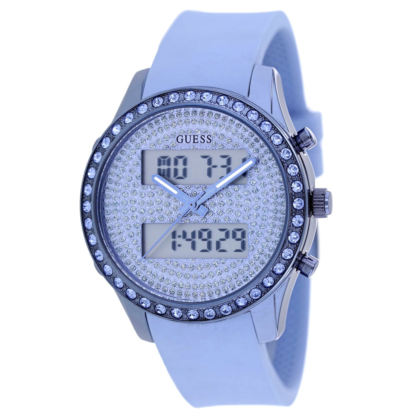 Guess Women's Classic Watch with Blue Dial