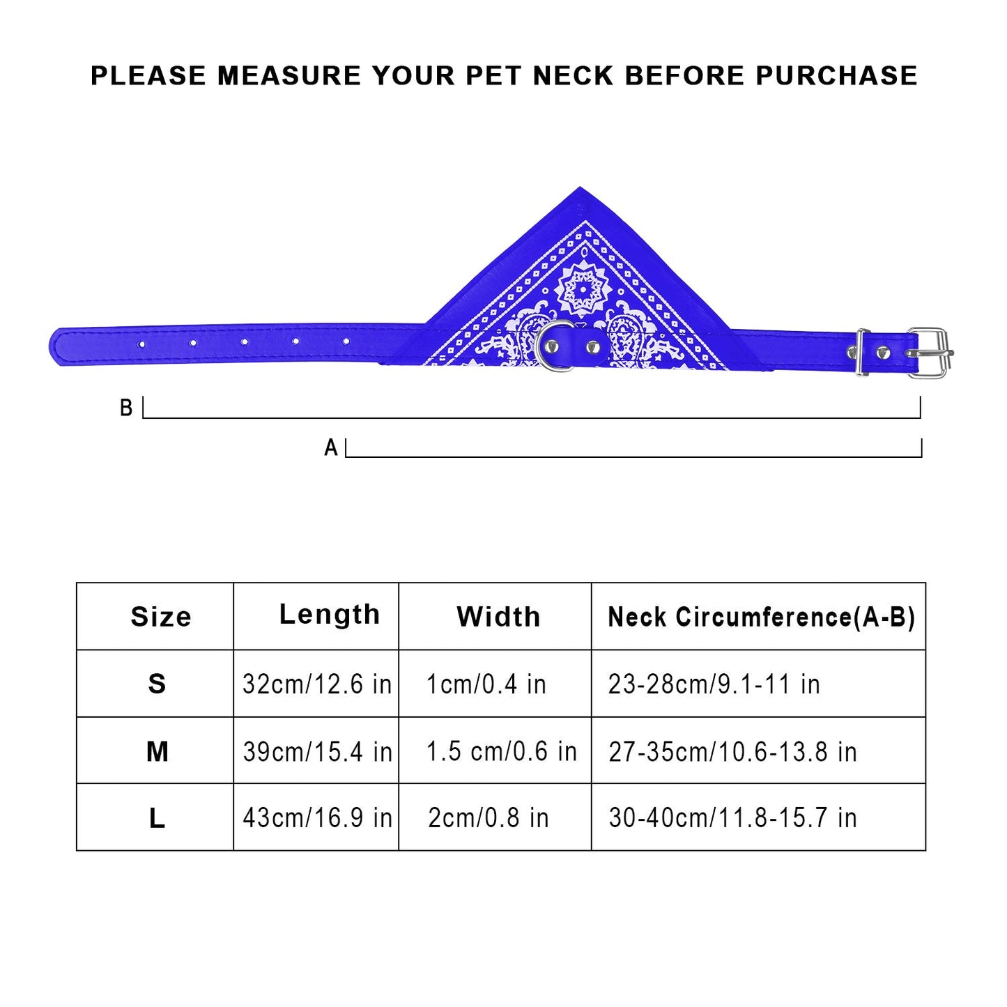 GBruno Bandana Ajustable para Perros