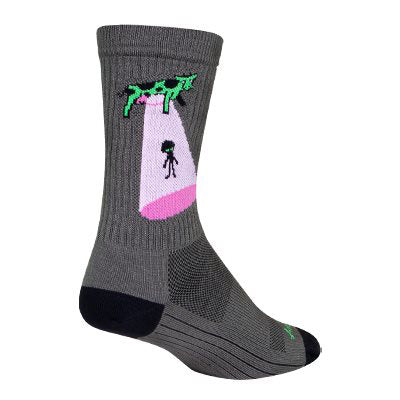 Calcetines Sockguy Crew Cowspiracy de 6" - Gris