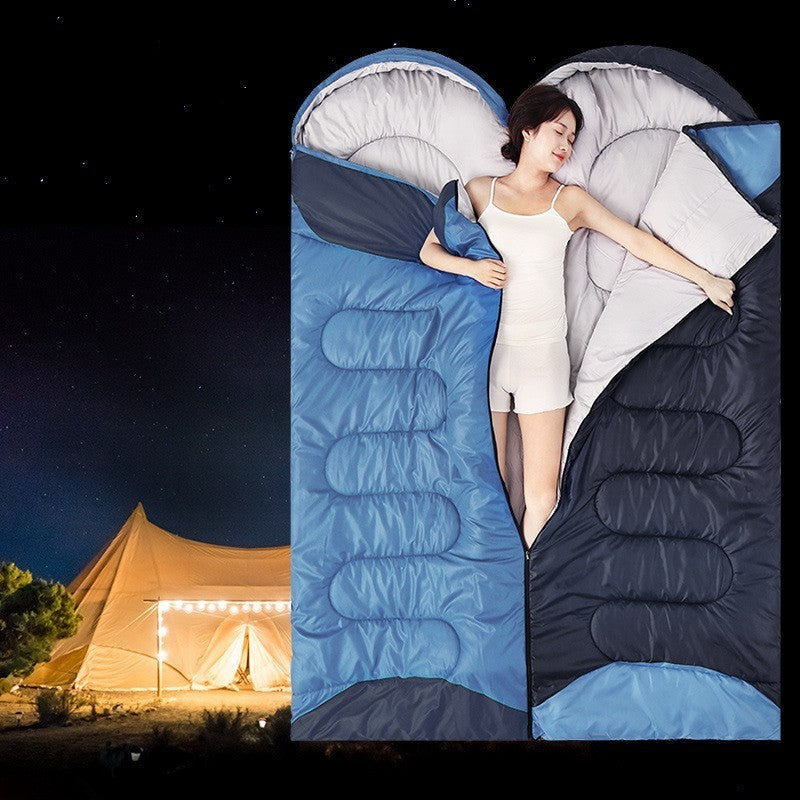 Portable Anti Kick Quilt Outdoor Sleeping Bag