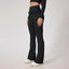 High Waist Hip Lift Lace Nude Feel Yoga Pants Running Fitness - Korvel
