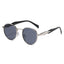 Elegant Metal Round Frame Sunglasses with UV Protection