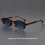 Retro Square Frame Sunglasses - European & American Style