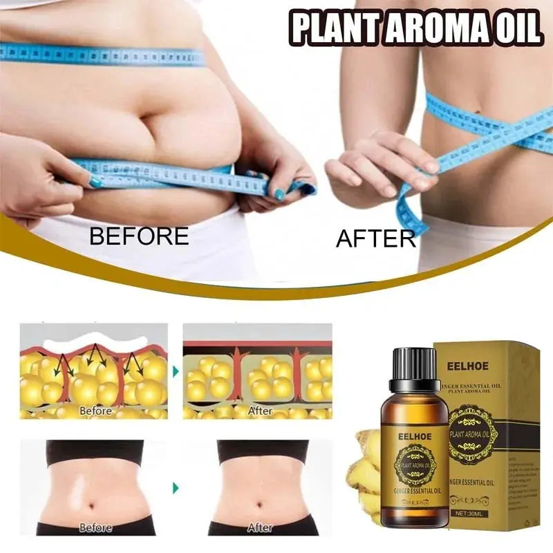 Aceite Corporal Infundido con Jengibre para el Cuidado de la Piel
