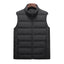 Lightweight Couples Vest with Stand-Up Collar
