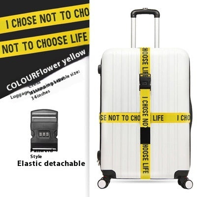 Password Lock Safety Belt for Luggage