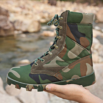 Alang Combat Boots - High Top Tactical Desert Boots