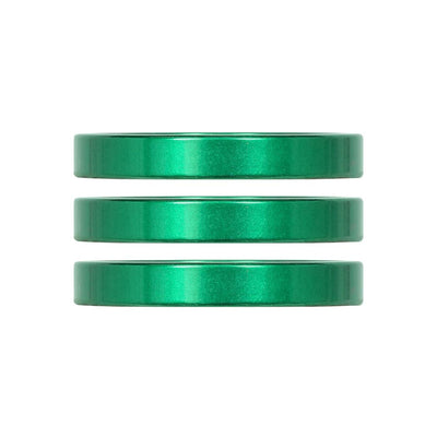 Industry Nine iRiX Headset Spacer - 5mm Aluminum Green (3pcs)