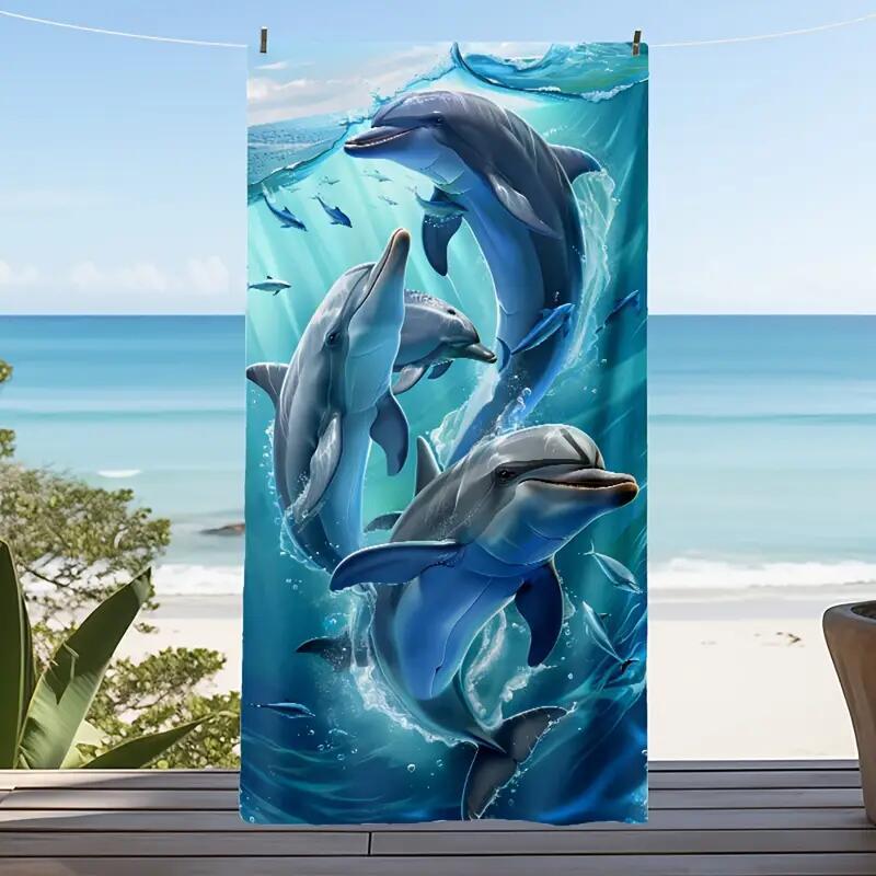 Toalla de Playa de Microfibra Creativa para Máximo Confort