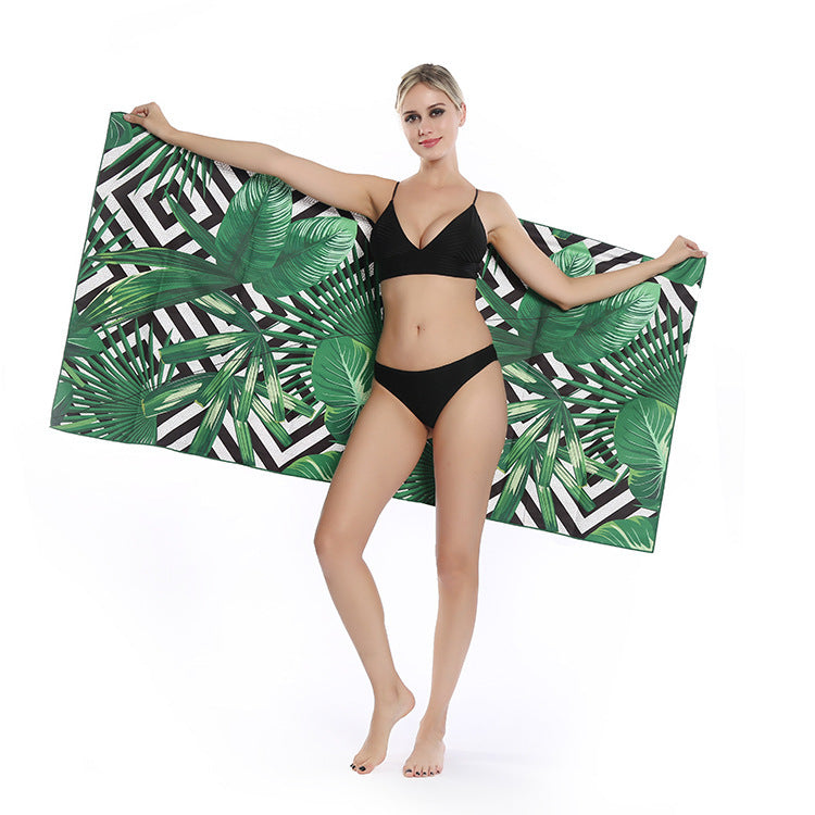 Fashion Duplex Printing Quick-Drying Beach Towel