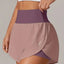 Shorts Actifs Taille Haute avec Poches