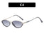 Gafas de sol de metal con marco pequeño y elegante