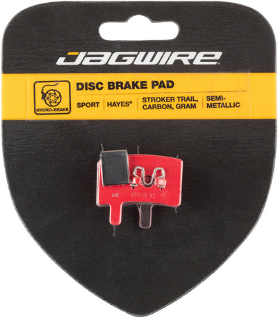 Plaquettes de frein à disque semi-métalliques Jagwire Mountain Sport pour freins Hayes