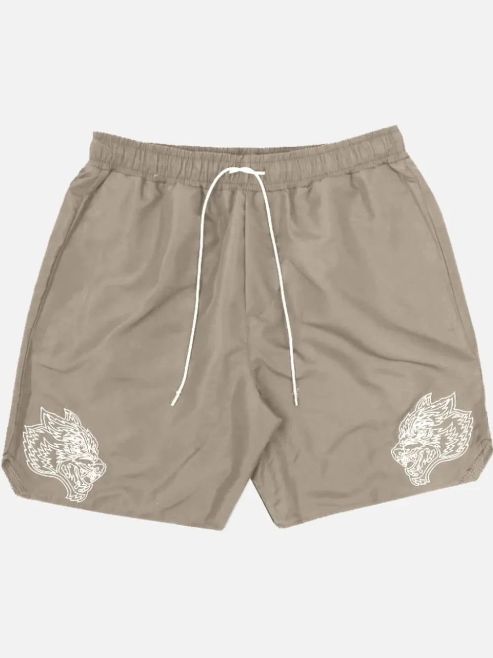 Shorts de jogging pour hommes grande taille avec taille à cordon