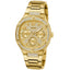 Reloj multifuncional de tono dorado para mujer Guess