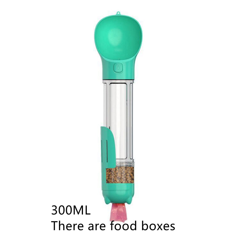 Botella de Agua Multi-Funcional para Mascotas