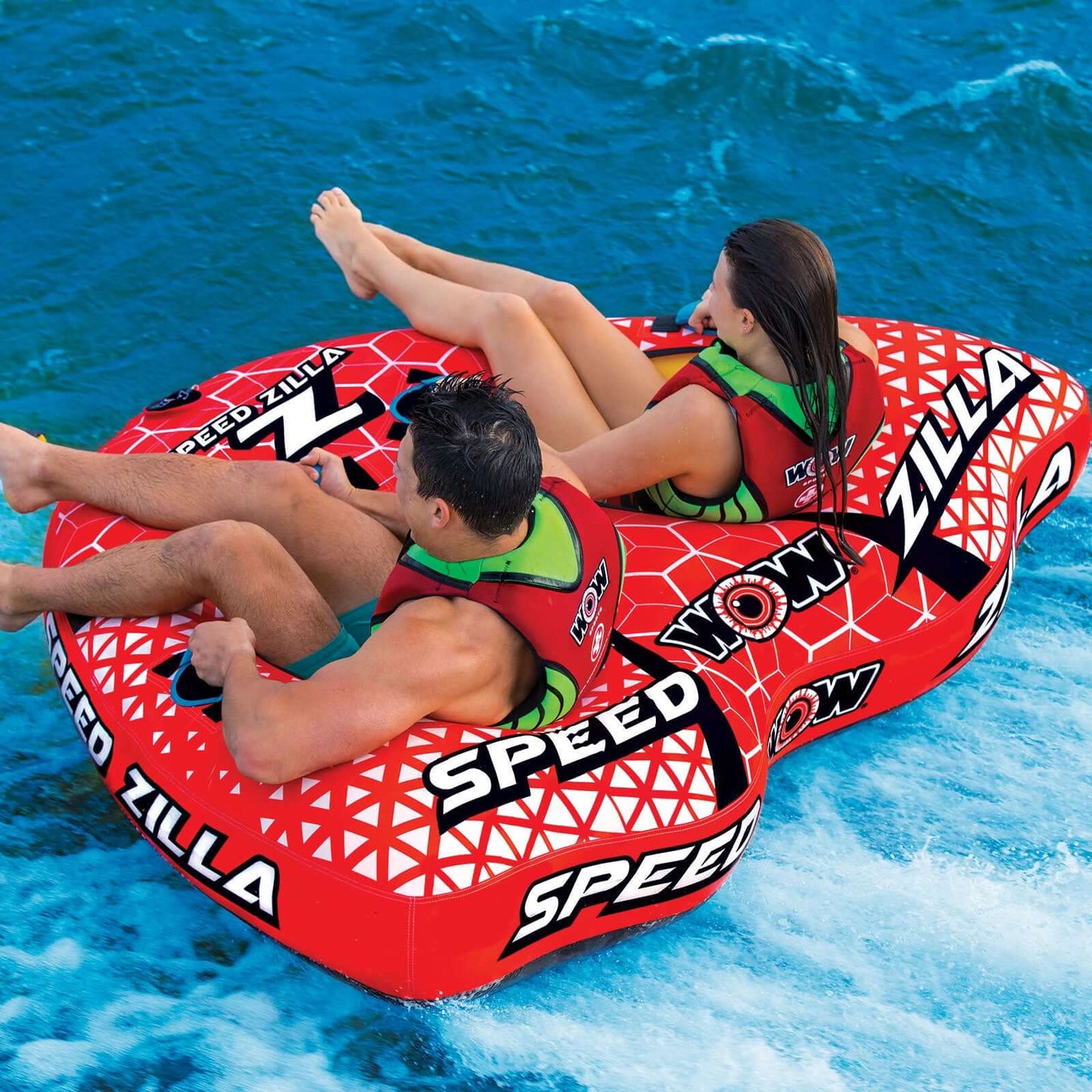 WOW Watersports Speedzilla Tubo Remolcable para 1-2 Pasajeros