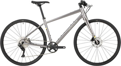 Salsa Journeyer Flat Bar Deore 10 700 Bike - Ash Grey MD