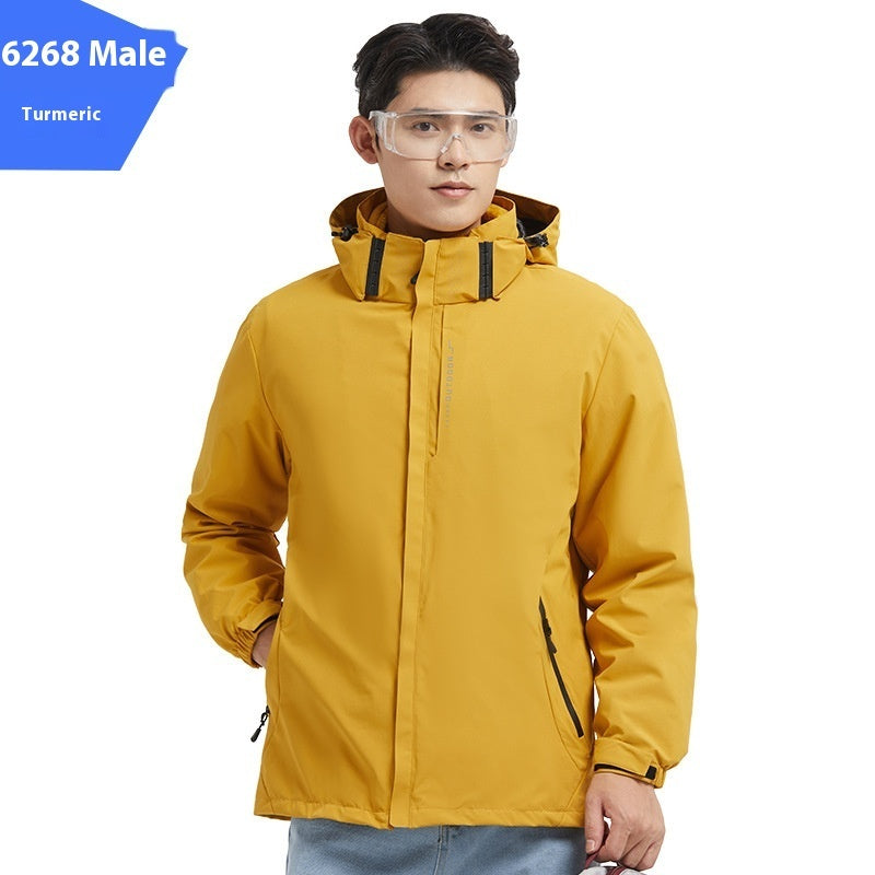 Premium Waterproof Fleece Lined Shell Jacket Set