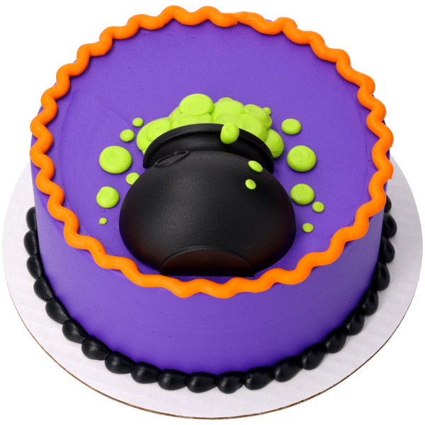 Cauldron Cake Topper for Spooky Celebrations