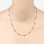 2.34 Carat Genuine Ruby Necklace in .925 Sterling Silver