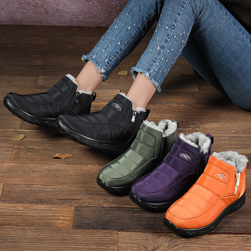 Women's Warm Cotton-Padded Ankle Boots