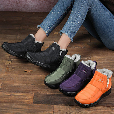Women's Warm Cotton-Padded Ankle Boots