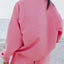 Conjunto de Sudadera de Cuello Redondo y Pantalones Cortos de Corte Suelto