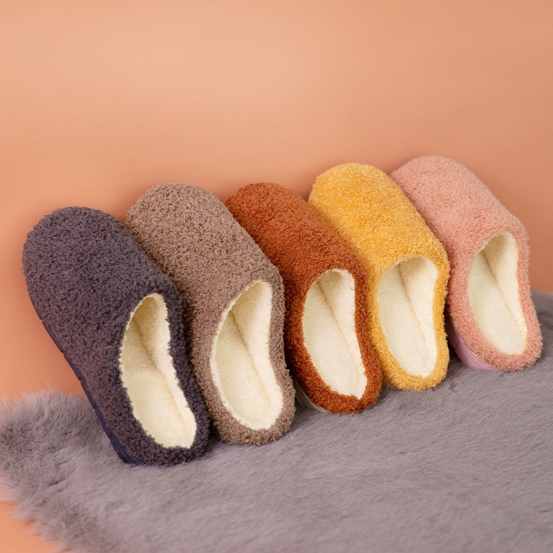 Furry Soft Winter Slippers for Women