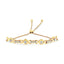 Bracelet Bolo Ajustable en Argent Sterling Plaqué Or 14K