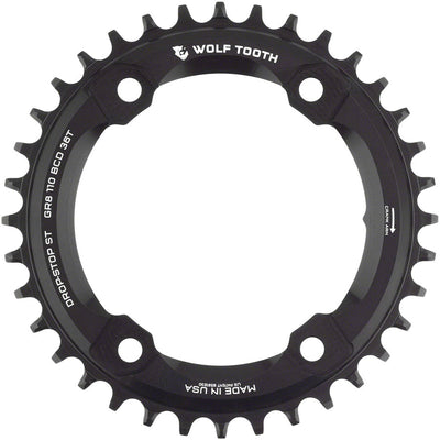 Wolf Tooth Shimano 110 Asymmetric BCD Chainring - 36t Black