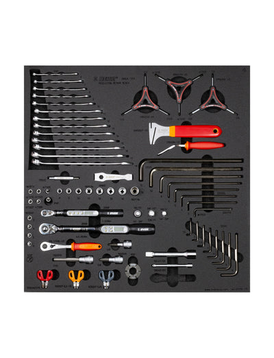 Juego de herramientas Unior Production Bench Drawer 3 V3 Negro