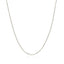 10k White Gold Cable Chain Necklace - 1.1mm