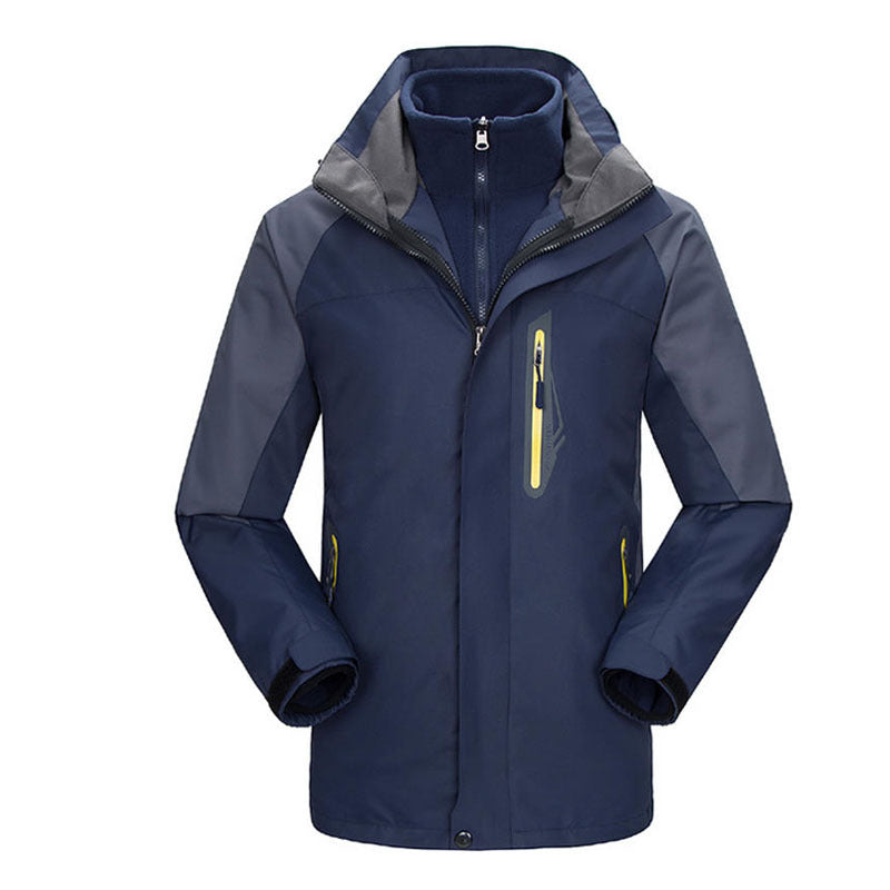 Three-in-One Winter Shell Jacket - Windproof & Waterproof