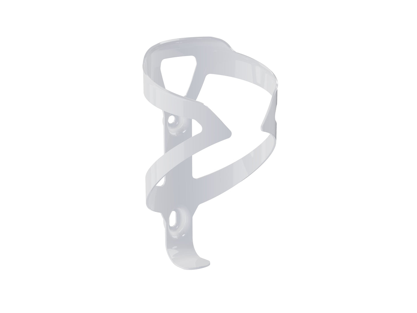 Trek Pro White Cage - Soporte de Botella de Carbono Premium