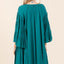 Chic Frill Tie Neck Bell Sleeve Dress for Women – A Perfect Blend of Elegance and Whimsy - Korvel