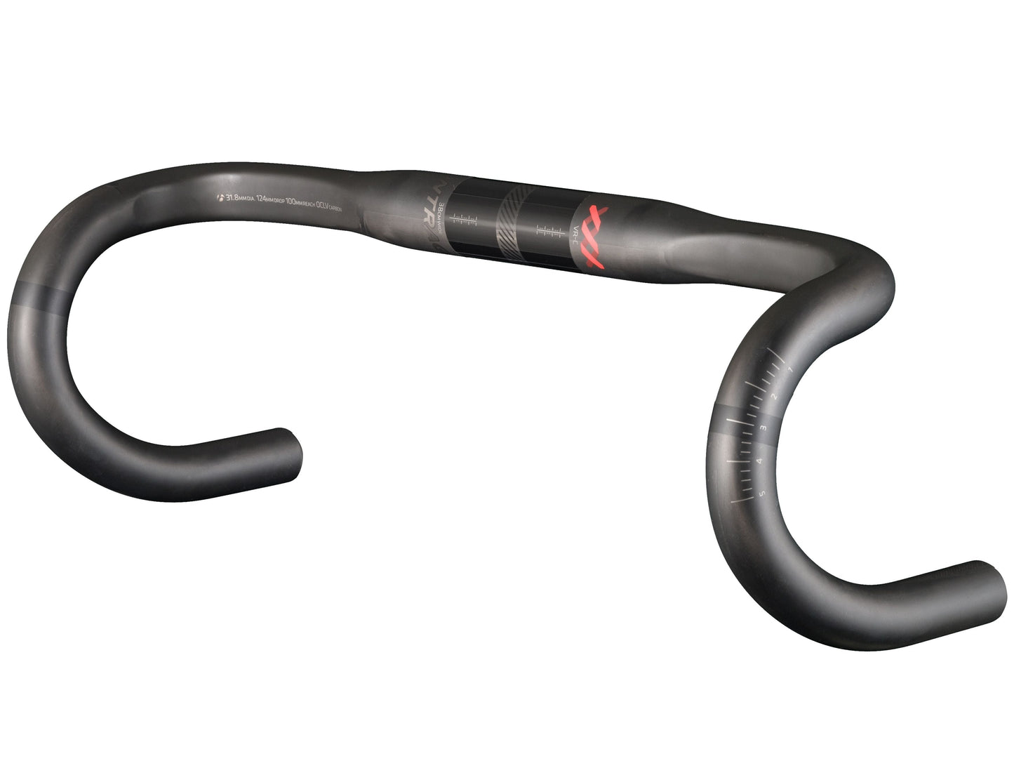Bontrager XXX VR-C Road Handlebar - 31.8mm Clamp, 44cm Carbon