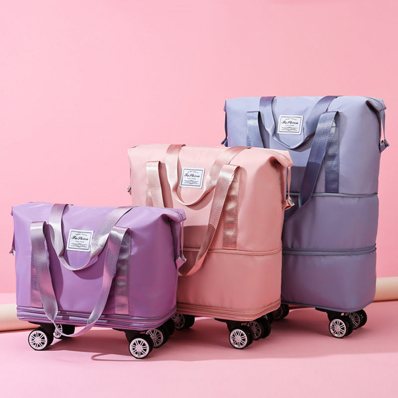 Bolsa de viaje premium de gran capacidad con ruedas omnidireccionales