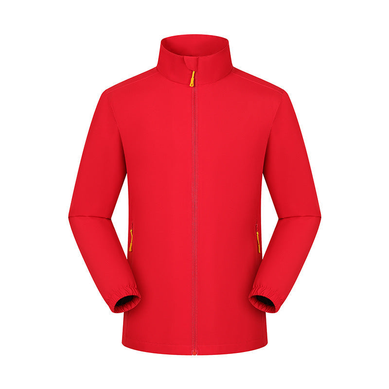 Waterproof Stand Collar Men's Jacket for Work and Leisure