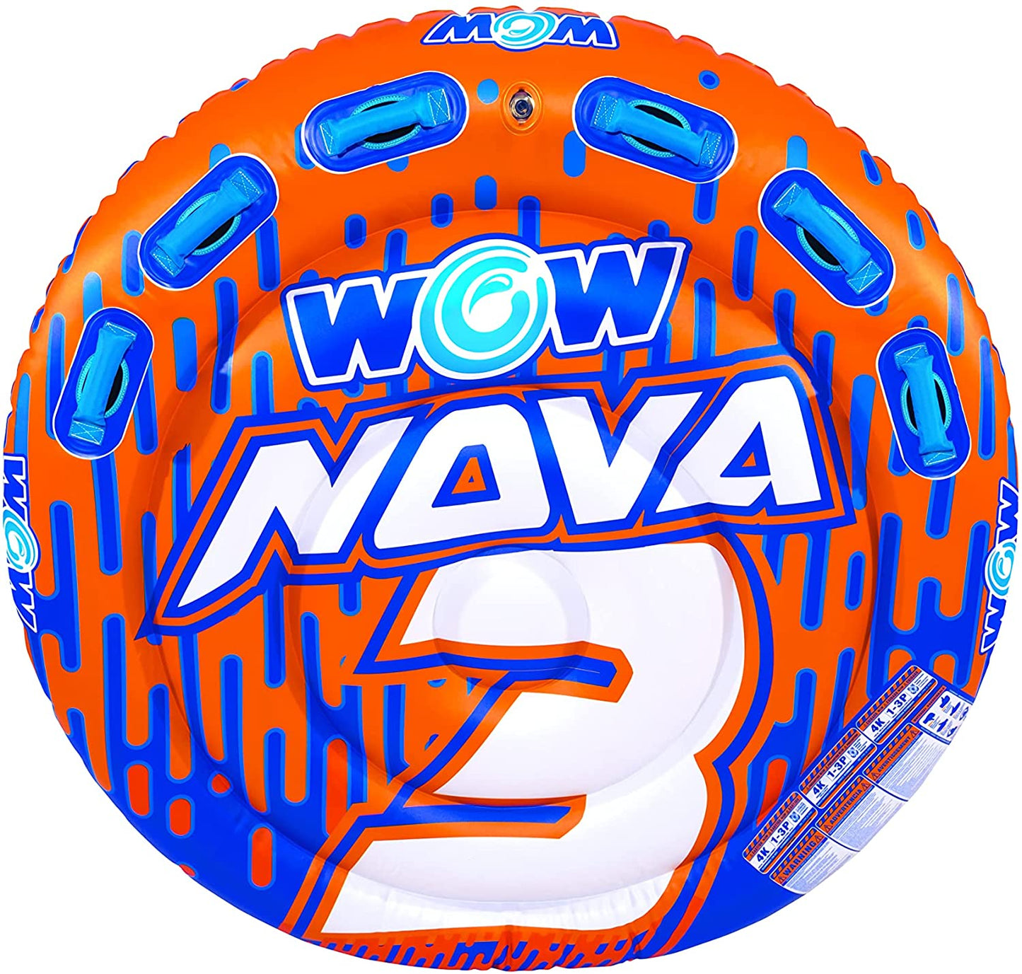 WOW Sports Nova Tubo de Remolque para 3 Personas