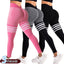 High Waist Striped Outdoor Sports Tights for Women