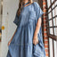 Robe Mini Surdimensionnée avec Design Boho pour Femmes