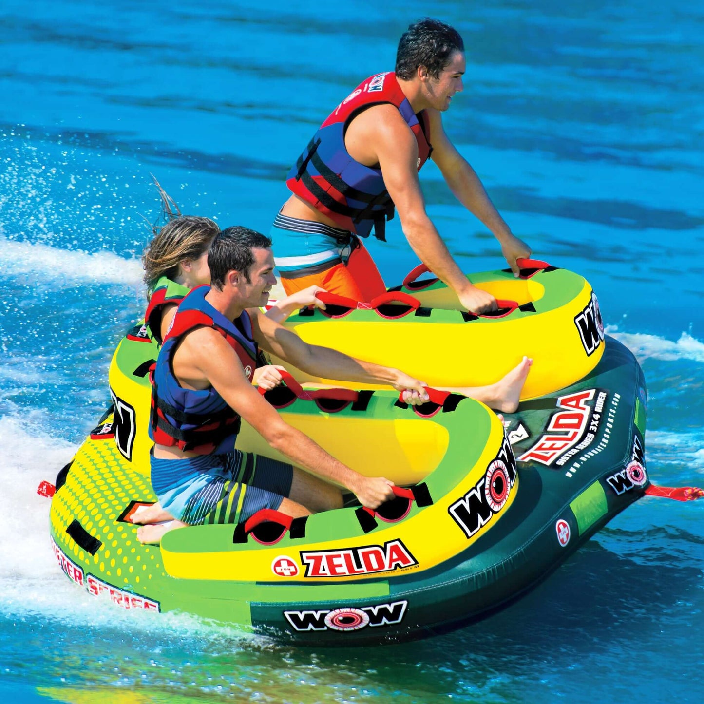 WOW Sports Zelda Tube de Traction pour 1-3 Personnes