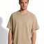 Camiseta de algodón sólida de color premium unisex
