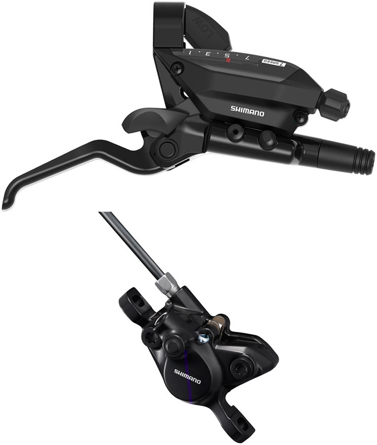 Shimano ST-EF515-7R Shift/Brake Lever with BR-MT200 Caliper - Right/Rear