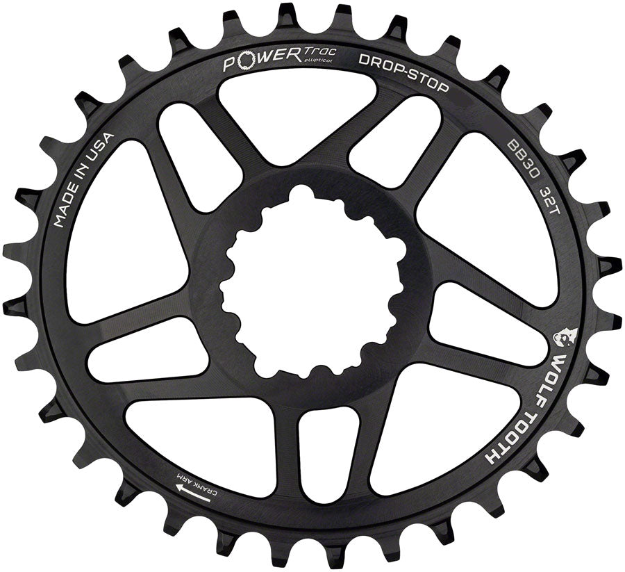 Wolf Tooth Elliptical Direct Mount Chainring - 32t for SRAM Cranks