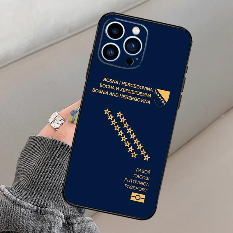 Coque de téléphone passeport premium pour appareils mobiles