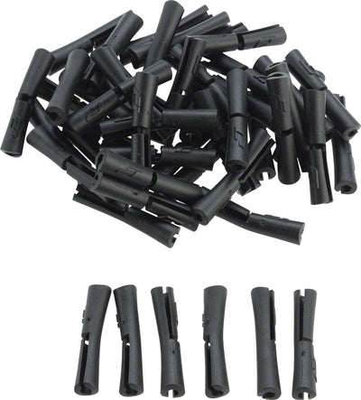 Jagwire Tube Tops 5G Frame Protectors - Black Bag of 50