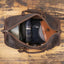Men's First Layer Cowhide Travel Duffel Bag